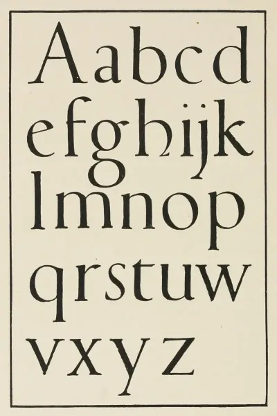 Italian Small Letters