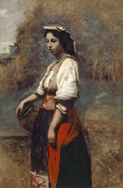 Italian Woman At The Well