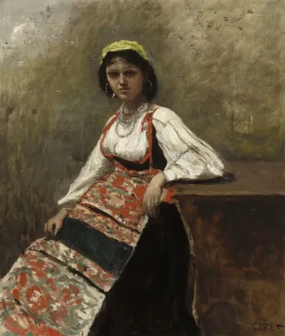 Italian Woman La Morieri