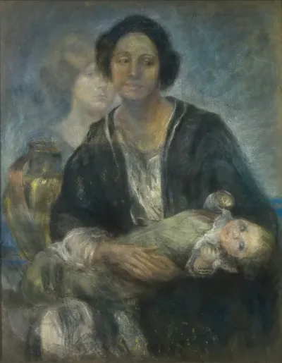 Italian Woman With Child