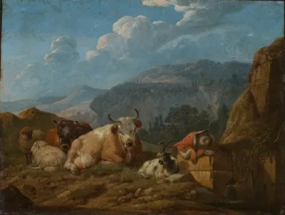 Italienische Berglandschaft