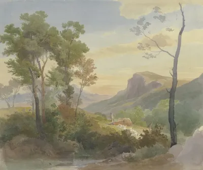 Italienische Gebirgslandschaft 2