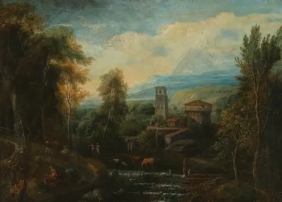 Italienische Landschaft 7