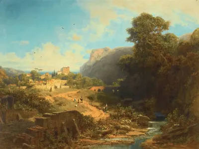 Italienische Landschaft Italian Landscape