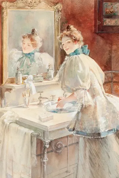 Ivory Soap Ad Illustration