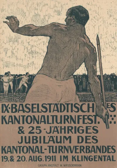 Ix Baselstadtisches Kantonalturnerfest 25 Jahriges Jubilaum Des Kantonal Turnverbandes