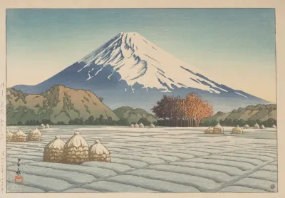 Izu Nagaoka Shimo No Asa Frosty Morning In Nagaoka Izu