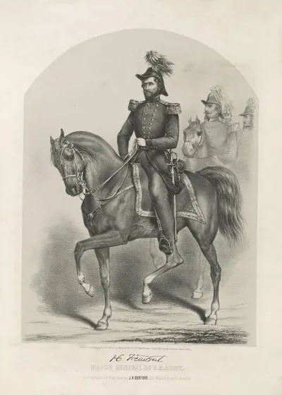 J C Fremont Major General Of U S Army