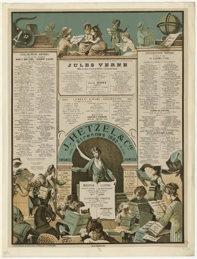 J Hetzel C Ie Affiche Etrennes 1882