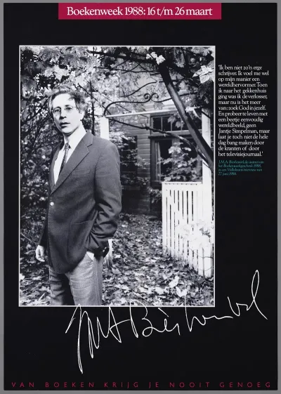 J M A Biesheuvel De Auteur Van Het Boekenweekgeschenk 1988