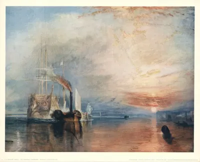 J M William Turner The Fighting Temeraire
