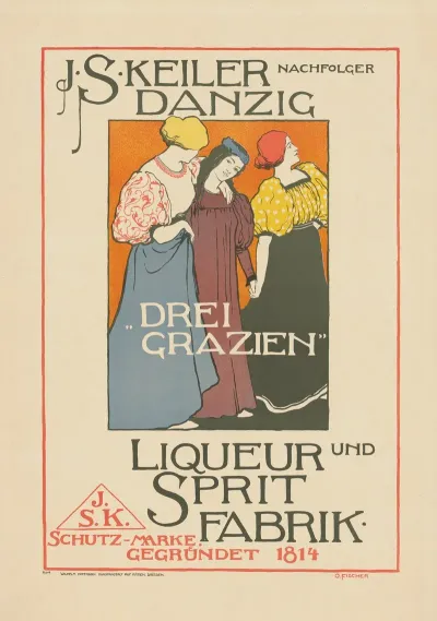 J S Keiler Nachfolger Danzig Likor Und Sprit Fabrik