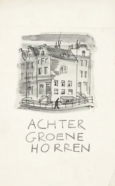 J Van Oudshoorn Achter Groene Horren