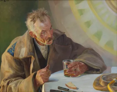 Jacek Malczewski_exile Left Section Of The Triptych_1909