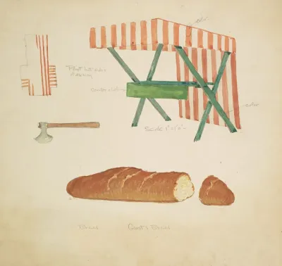 Jack And The Beanstalk Props 4 Giants Bread Axe Awning