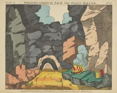 Jack And The Giant Killer Scenes For A Toy Theater Pl 02