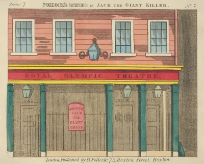 Jack And The Giant Killer Scenes For A Toy Theater Pl 07