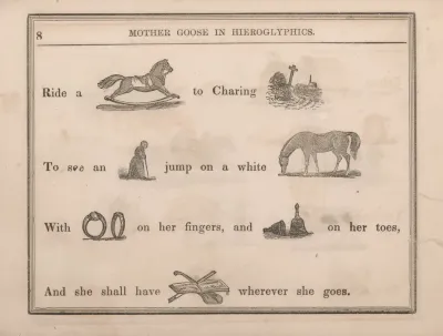 Jack Horse Cross Old Woman Horse Rings Bells Music