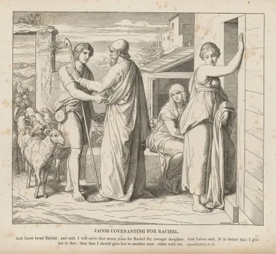 Jacob Covenanting For Rachel