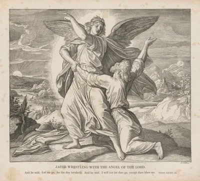 Jacob Wrestling With The Angel 7