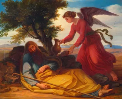 Jacobs Feeding In The Desert