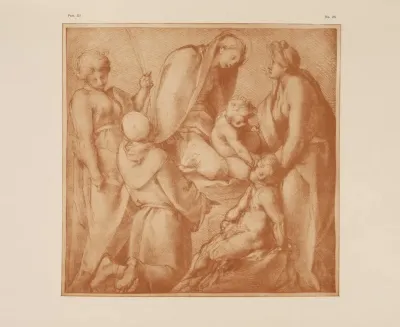 Jacopo Da Pontormo Madonna And Child With Saints