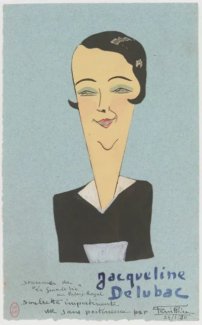 Jacqueline Delubac Souvenirs De La Grande Vie Au Palais Royal Soubrette Impertinente Vue Sans Pertinence