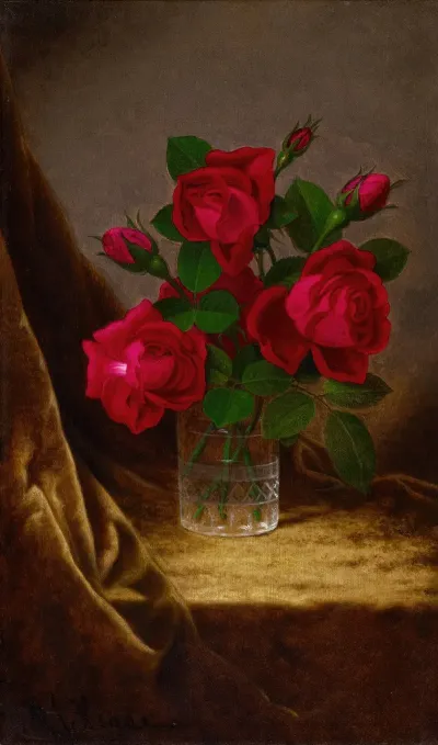Jacqueminot Roses 2
