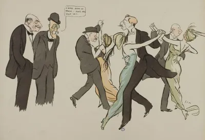 Jaime Bien La Danse Mais Celle La Comte Napoleon Gourgaud J Hennessy M Ephrussi Baron E De Rothschild Comte B De Valon