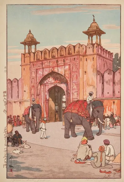 Jaipuuru No Ajumeru Mon Ajmer Gate Jaipur