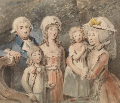James Boswell And His Family