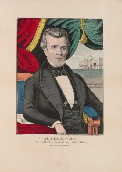 James K Polk Eleventh President Of The United States