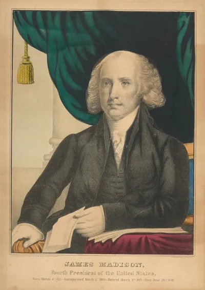 James Madison Fourth President Of The United States 3