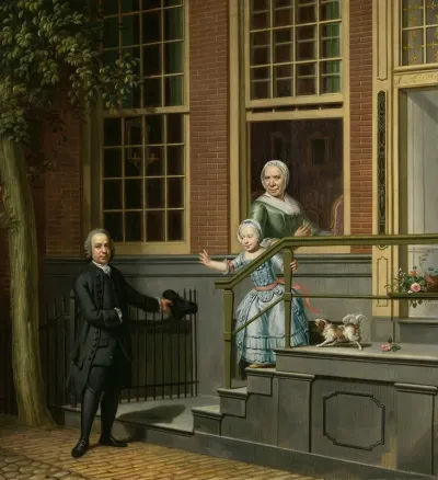 Jan De Groot 1733 1801 And His Family