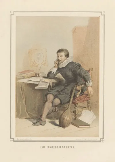 Jan Janszoon Starter Aan Zijn Schrijftafel