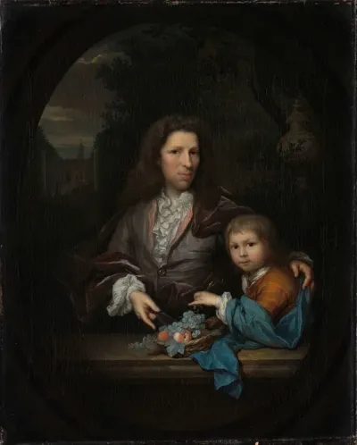 Jan Van De Poll 1668 1745 And His Son Harmen Hendrick 1697 1772