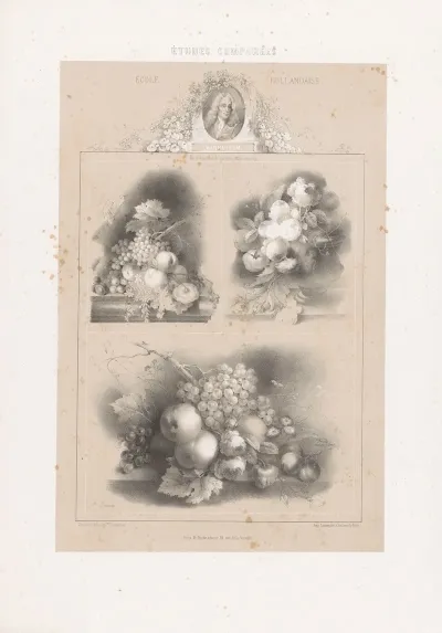 Jan Van Huysum Ecole Hollandaise