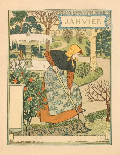 January From La Belle Jardiniere