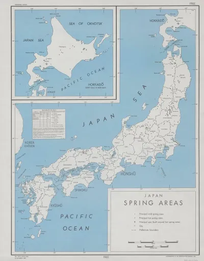 Japan Spring Areas