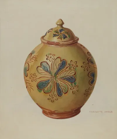 Jar With Cover 4