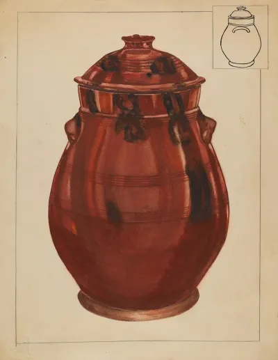 Jar With Cover 7