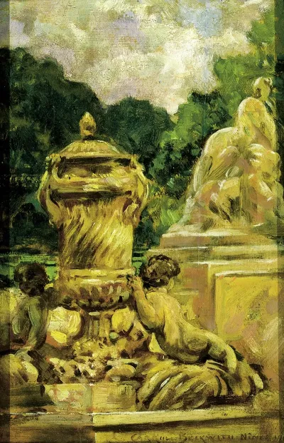 Jardin De La Fontaine At Nimes France 2