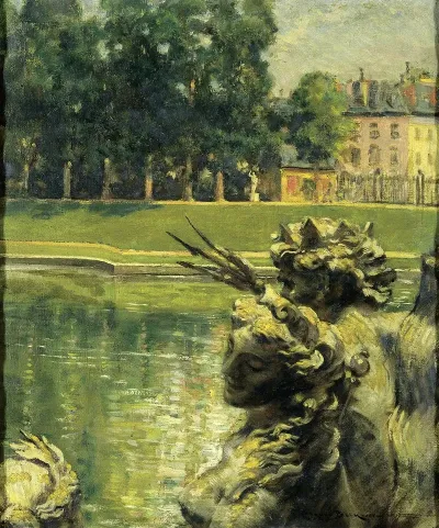 Jardin De La Fontaine At Nimes France