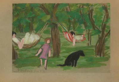 Jardin De Pontoise 1923