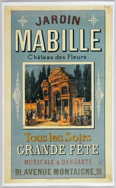 Jardin Mabille Chateau Des Fleurs