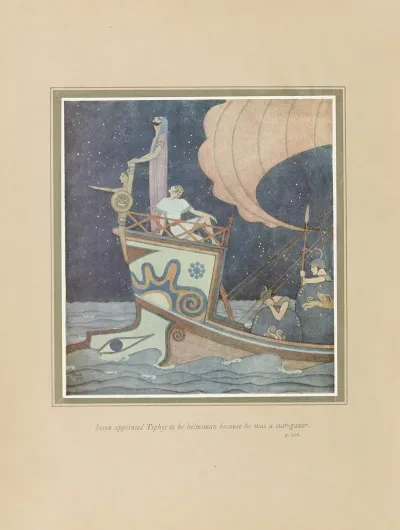 Jason Appointed Tiphys To Be Helmsman Because He Was A Star Gazer