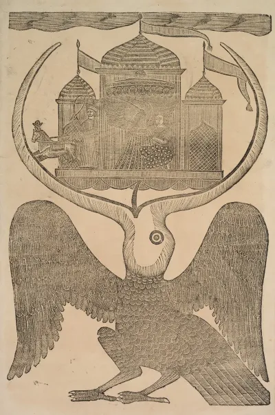 Jatayu Hinders Ravanas Chariot Trying To Prevent Sitas Abduction