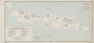 Java And Madoera Manufacturing Industries 1941 Excluding Food Processing And Handcraft