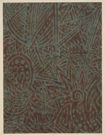 Javakunst Papier Wachsbatikpapier
