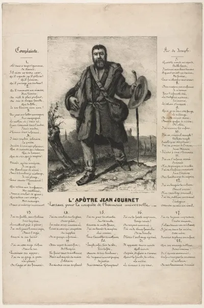 Jean Journet Departing For The Conquest Of Universal Harmony